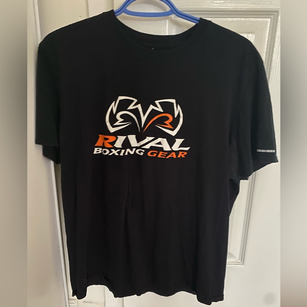 Rival Boxing Black T-Shirt for Men